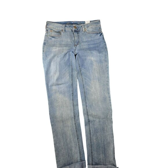 Seven7 Jeans Weekend Slim Fit Womens Size 4 Salvage Hem JJ3911 - Picture 6 of 9